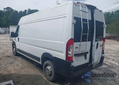 2019 Ram Promaster 2500 High Roof 159 Wb from USA, damaged, VIN 3C6TRVDG4KE541383